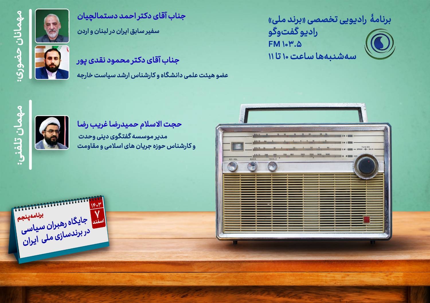 جایگاه رهبران سیاسی در برندسازی ملی